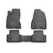Omac Tapis de sol compatible avec Nissan X-trail T31 2008-2013 en caoutchouc noir