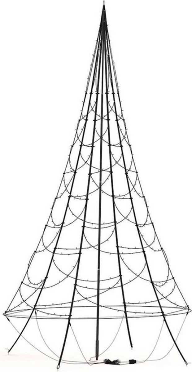 Fairybell Kerstverlichting - 800 cm - 1500 LEDs - LED Kerstboom