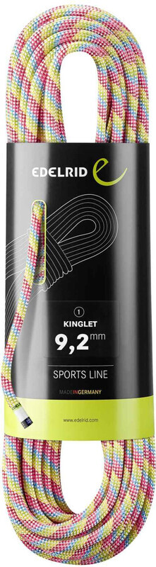 Edelrid Edelrid Kinglet Touw 9,2 mm x 50 m, wit  2023 Klimtouwen