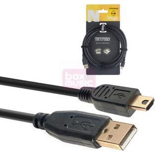 Stagg NCC3UAUNA USB 2.0/Mini USB-A Kabel