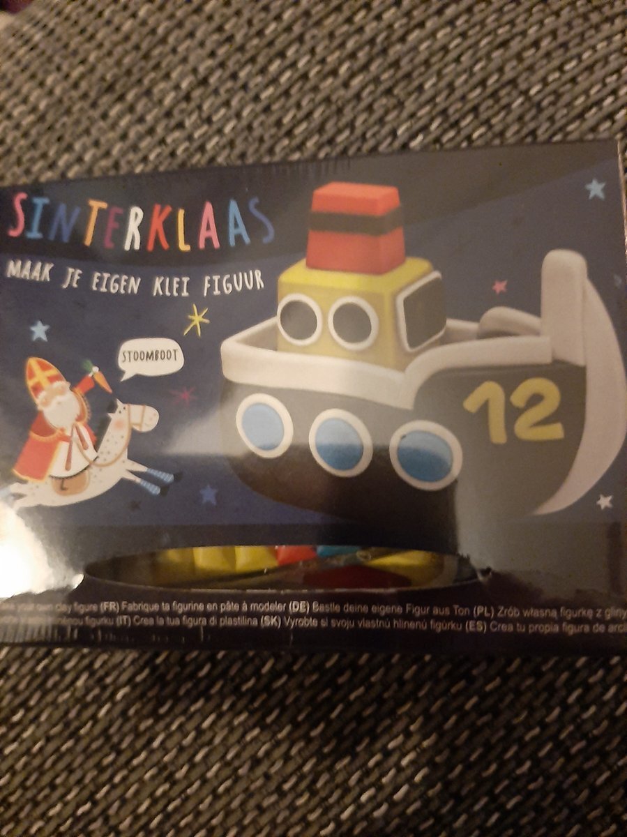 Wins Holland Sinterklaas - Maak je eigen klei figuur - Piet