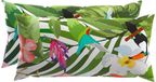 vidaXL Kussensloop - 2 stuks - HEERLEN - Meerkleurig - 40 x 70 cm - Polyester
