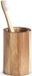 Zeller Badkamer beker/tandenborstel houder - naturel - acacia hout - 11 cm