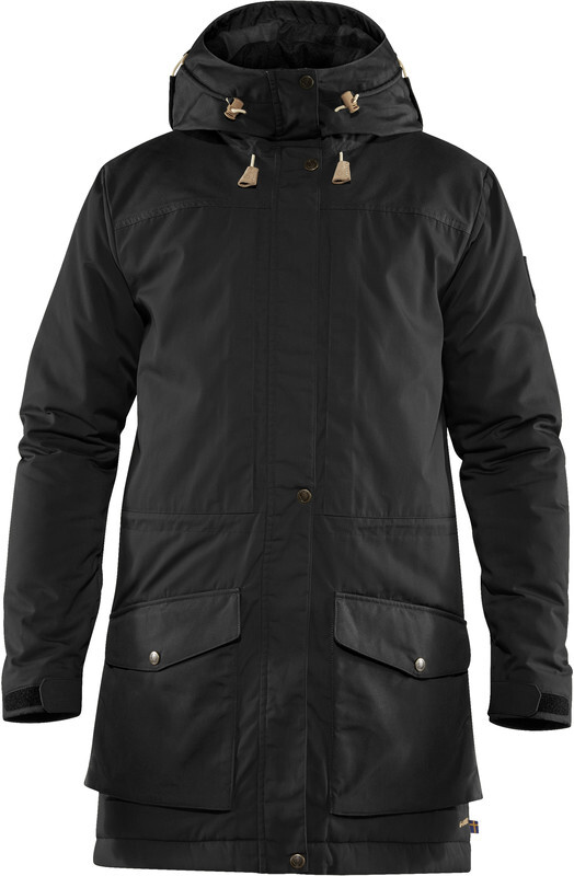 Fjällräven Singi Wool Padded Parka Men, black L 2019 Vrijetijdsjassen