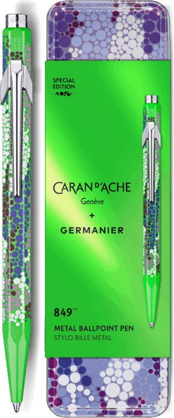 Caran d’Ache S.E. 849 Germanier Neon Green balpen