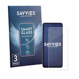 Savvies 3 Stuks Screenprotector - HMD Crest 2 - Transparant