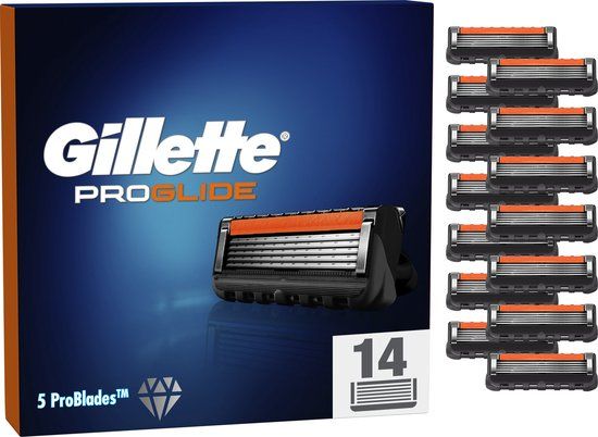 Gillette ProGlide Scheermesjes - 14 Navulmesjes Voor Mannen