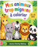 Mes Icecat Mes animaux trop mignons à colorier: Livre de coloriage pour enfants à partir de 2 à 5 ans