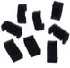 Holland Connections 8 stuks éponge filtrante de remplacement pour fontaine à eau pour chat, filtre en coton pour fontaine à eau pour chat