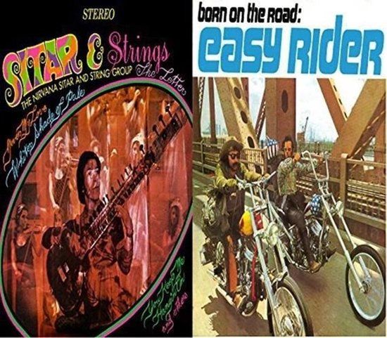 Coast2Coast Nirvana Sitar And String Group & Various Artists - Sitar & Strings/Born On The Road: Easy Rider (CD)