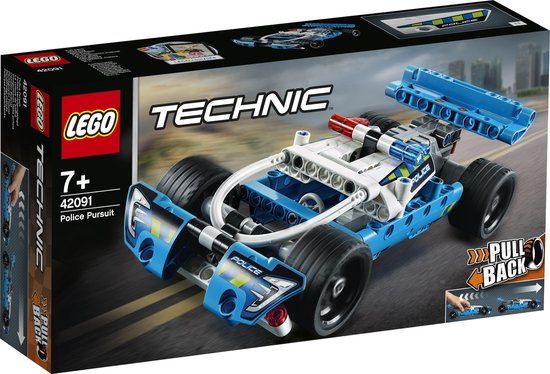 LEGO Technic Politie Achtervolging - 42091 - 120-delig