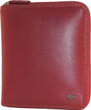 Golden Head Leren portemonnee Polo RFID Protect RV-Kombischeintasche 3302 Rot