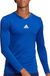 Adidas Team Base T-shirt voor heren - wit/blauw - 1 stuk