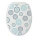 MSV-bril MSV MSV-bril W.C. 'Dots', blauw, 47 x 36,5 x 3,5 cm, 102 stuks