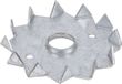 Gah-Alberts Alberts 836139 Schijfdeuvel met tanden | eenzijdig | sendzimir verzinkt | om op te schroeven | buiten-Ø 62 mm | binnen-Ø 12 mm | Set van 100