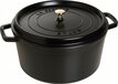Staub Braadpan - Rond - 34 cm - Zwart - 12.6L