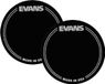 Evans EQ Patch EQPB1 basDrum Patch, voor eenzelpedaal - Accessoire voor drumvellen