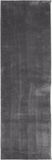 vidaXL - Vloerkleed - HUARTE - Laagpolig - Zacht - Wasbaar - 80x250 cm - Antraciet