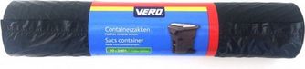 Vero Containerzakken - 10x stuk - vuilniszakken - 240 liter - gerecycled kunststof