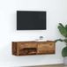 Maison Exclusive - Meuble TV aspect bois vieilli, 80x31x25,5 cm, en panneau de particules