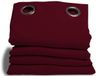 Moondream DecibelControl™ 3in1 Anti-Ruisgordijn | Geluidsisolatie | Thermo Winter+Zomer | 100% Verduisterend | Gepatenteerde Technologie | EU-fabricaat | Oogjes | Rood MC330 | 140B x 260L cm