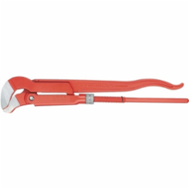 KNIPEX Pijptang S-vormig rood poedergecoat 320mm