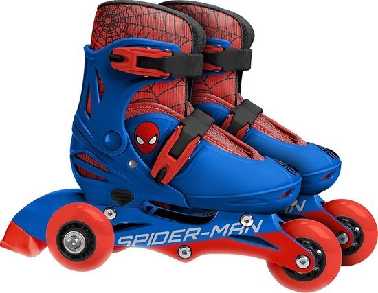 Marvel Inlineskates Spider-man Jongens Blauw/rood Maat 27/30