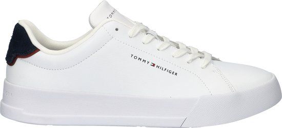 Tommy Hilfiger Heren Sneakers Court Leather - Wit - Maat 43