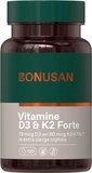 Bonusan Vitamine D3 & K2 Softgel Capsules
