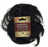 Beauty Town Doughnut Hair Bun Scrunchie Preto Black