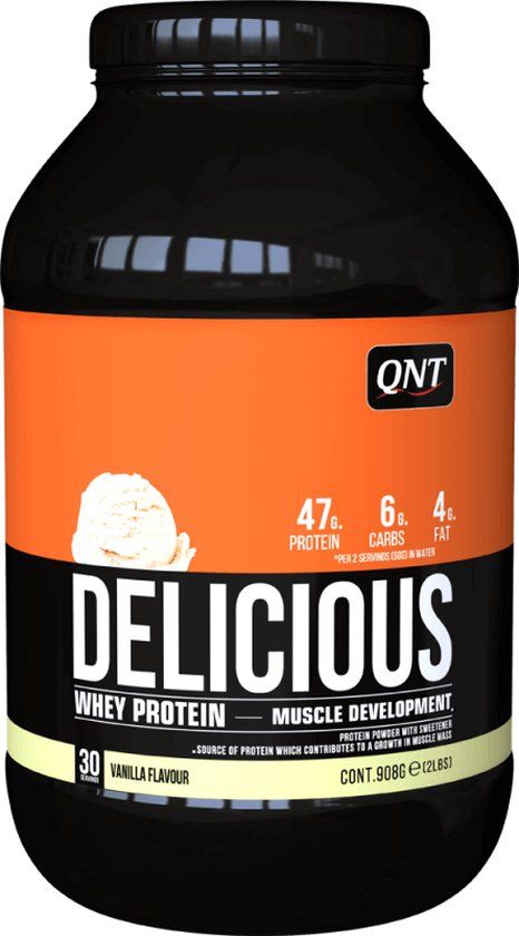 QNT Delicious Whey Protein - Vanille - 908g