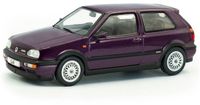 Solido VW Golf MKIII VR6 '94, paars (Dusty mauve pearl) schaal 1:43