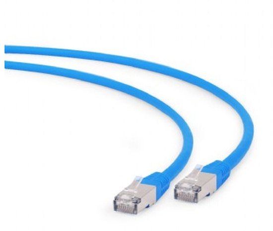 GEMBIRD FTP Category 6 Rigid Network Cable PP6A-LSZHCU-B-1M Blue 1 m