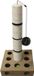 Dehner Kattenkrabpaal Tango, ca. 52 x 25,5 x 25,5, sisal, lichtbruin/beige