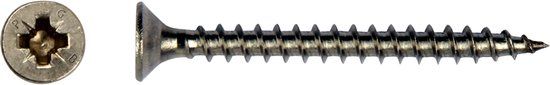 pgb-Europe Pennoit Spaanderplaatschroef RVS Verzonken kop 3.00x30 mm