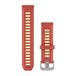Garmin Bandes à dégagement rapide (20 mm) - Silicone rouge/rose/mangue - 010-11251-B9