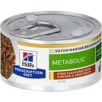 Hill's Prescription Diet Metabolic Stoofpotje Feline 24 x 82 g