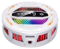 Avizar, Magnetische smartphone-koeler, 3 snelheden met digitale display, wit
