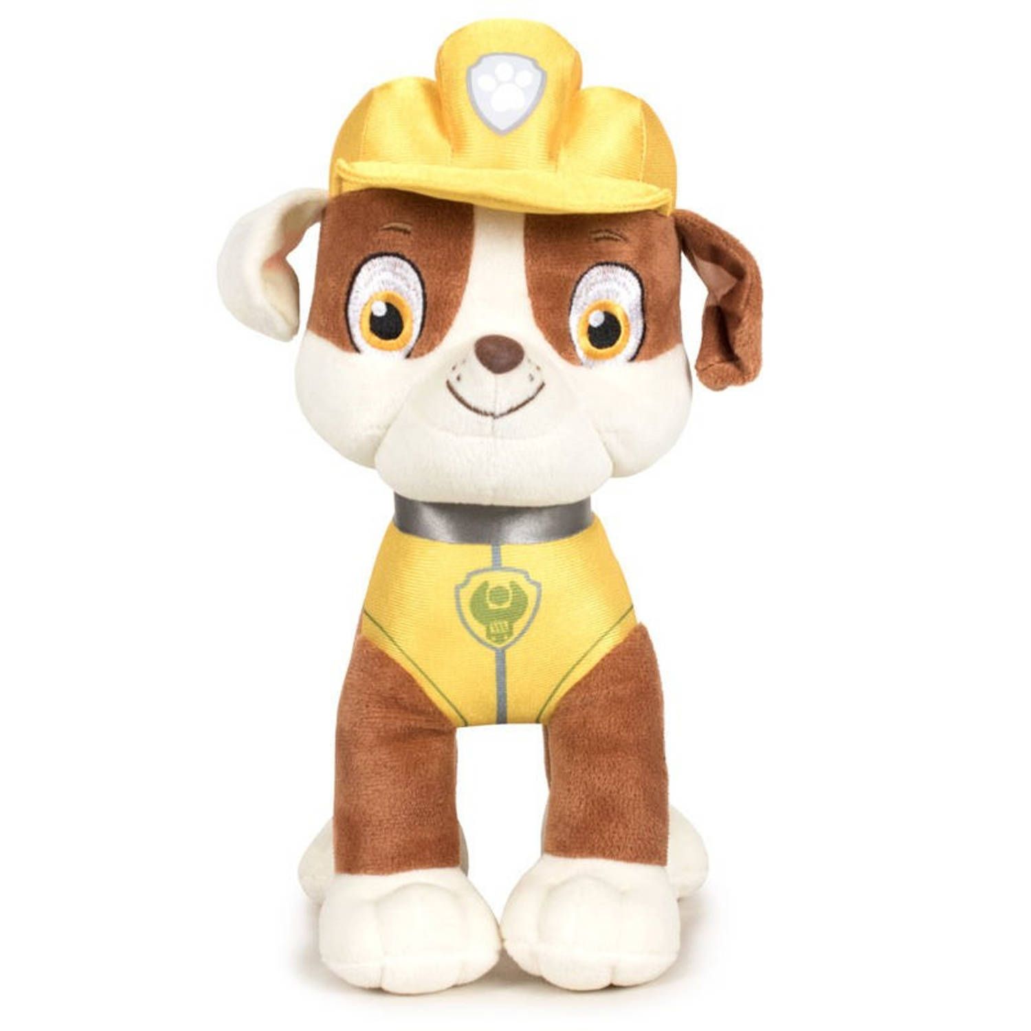 PAW Patrol Pluche knuffel Rubble - Classic New Style - 27 cm