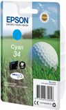 Epson 34 Cyaan Inktcartridge - Origineel - 300 Pagina's - C13T34624010