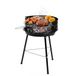 Amig Houtskoolbarbecue 33x35x56 cm Zwart Staal