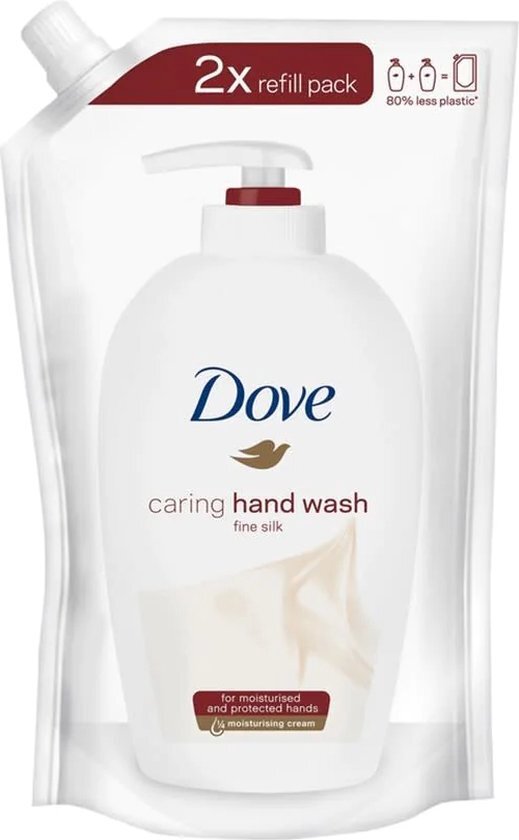 Dove Zeep Fine Silk Beauty Cream Navulling