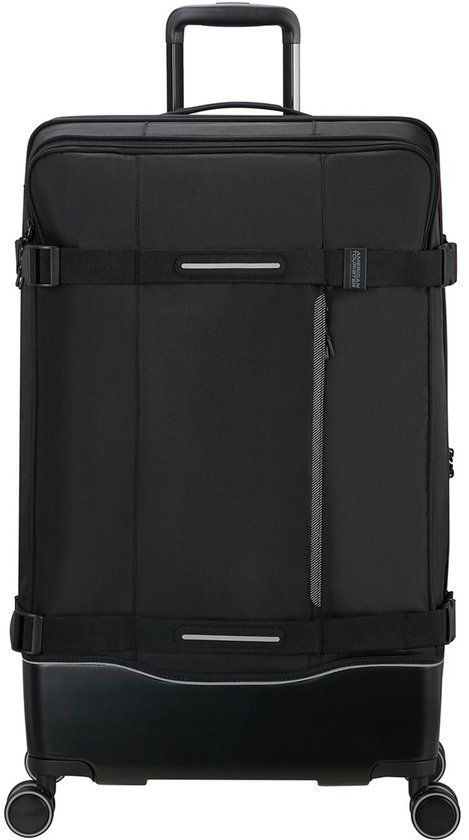 American Tourister Urban Track Spinner TSA Asphalt Black Zwart 79cm