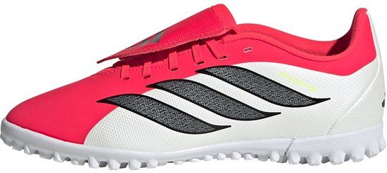 Adidas Performance Predator Club Fold-Over Tongue Turf Voetbalschoenen Kids - Rood - Maat 38 2/3