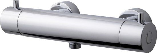 Wiesbaden Caral Cool Touch Thermostatische Douchemengkraan 15 cm - Chroom