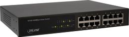 InLine 11'' Gigabit Ethernet Switch - 16-poorts
