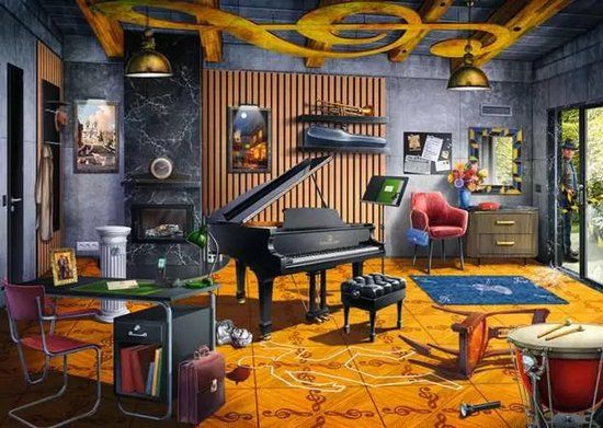 Ravensburger Puzzle X Crime - Der Tod spielt Beethoven