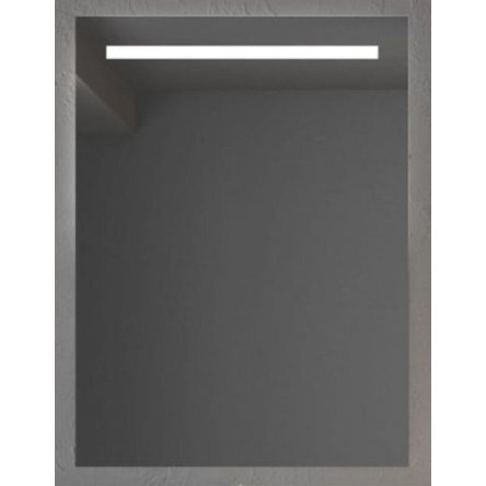 Adema Squared 2.0 badkamerspiegel 100x70cm met bovenverlichting LED met sensor schakelaar SW10-100