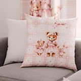 PETTI Artigiani Italiani - Sofakussen met vulling, decoratieve kussens met digitale print, kussenslopen voor slaapkamer, 2 stuks, vierkant kussen 50 x 50 cm, 100% Made in Italy