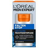 L'Oréal Men Expert Anti-rimpel gezichtsverzorging voor mannen, anti-aging vochtinbrengende crème tegen veroudering en donkere kringen, gezichtscrème voor mannen met vitamine E, anti-rimpel, 1 x 50 ml